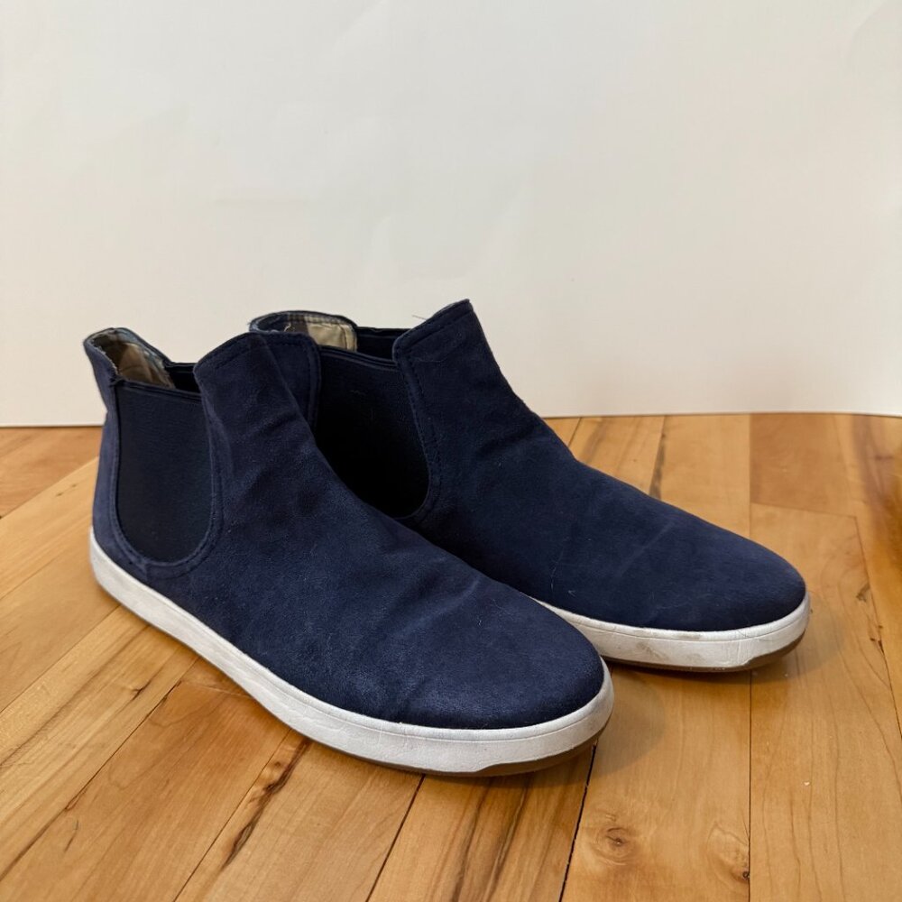 Tommy Bahama Women's Suede Cove Palms Relaxology Ankle Bootie Navy Size‎ 10 - Picture 2 of 9